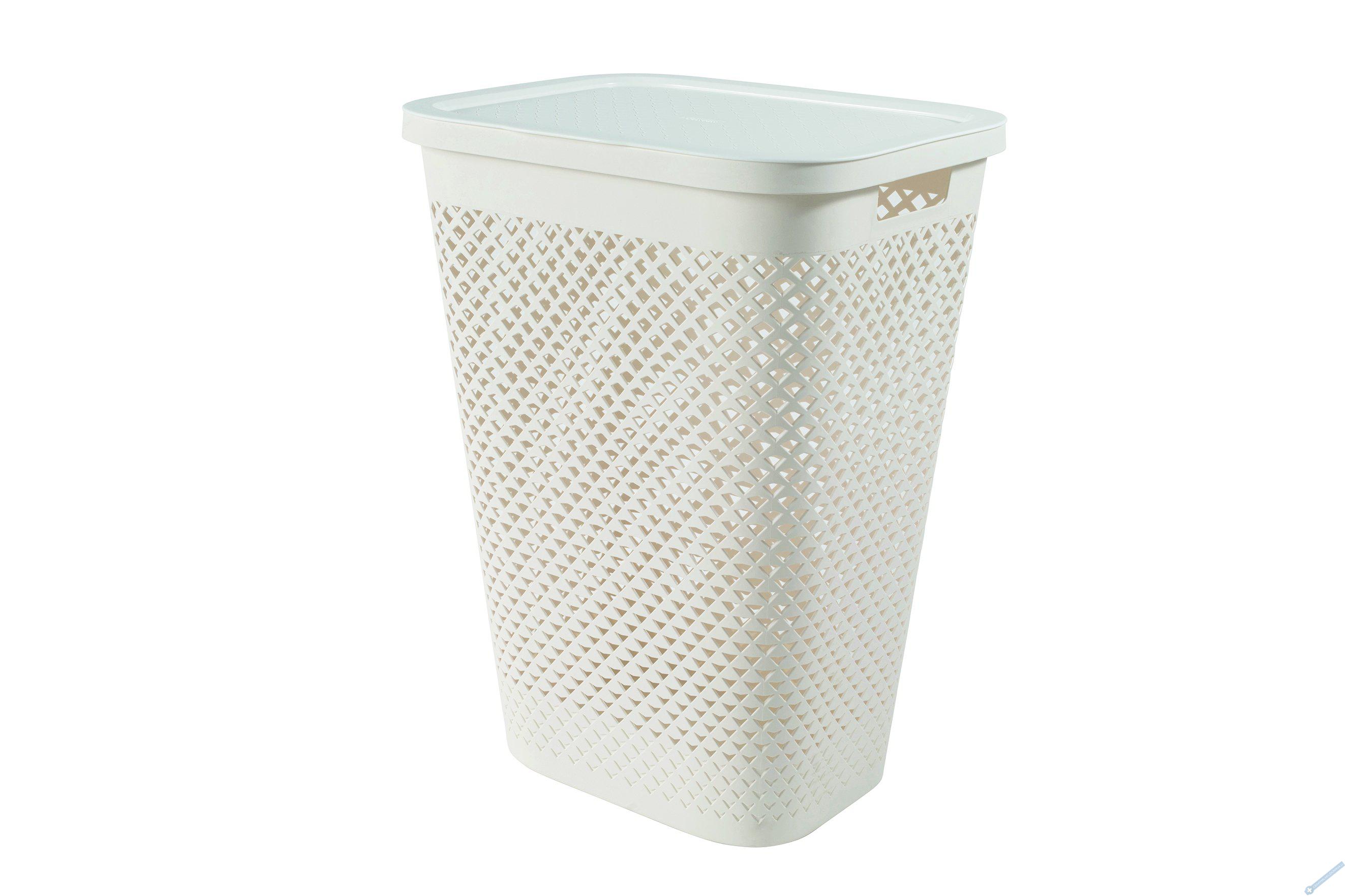 CURVER Pure Ko� na �pinav� pr�dlo B�ov� 55l