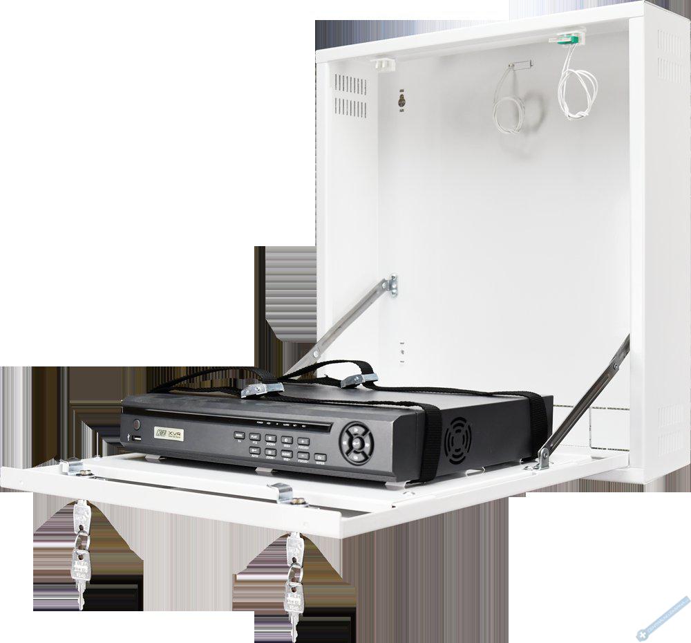 Uzamykateln skka na ze pro velk DVR / NVR rekordry (bl)