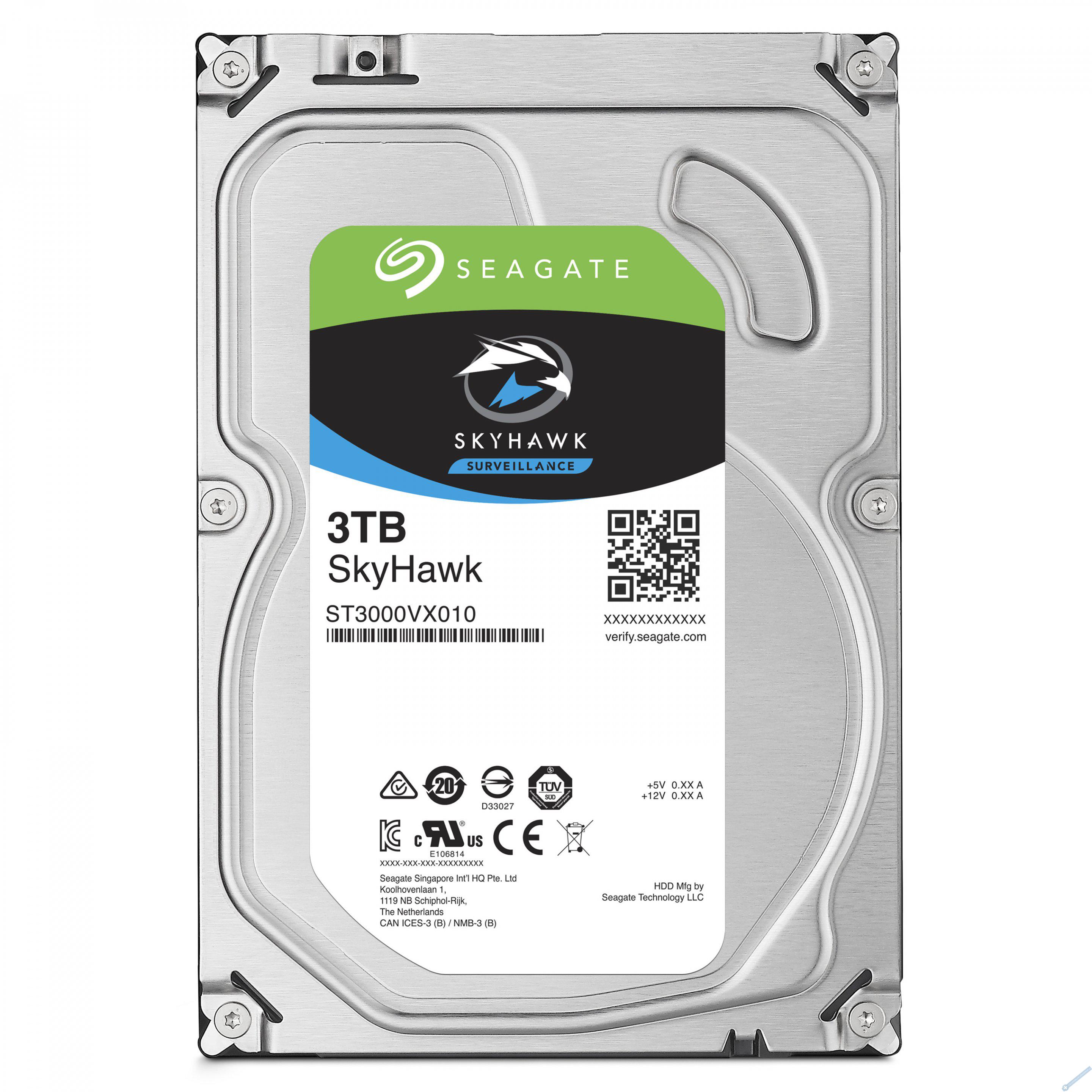 HDD Seagate SKYHAWK pro kamerov systmy - 3TB