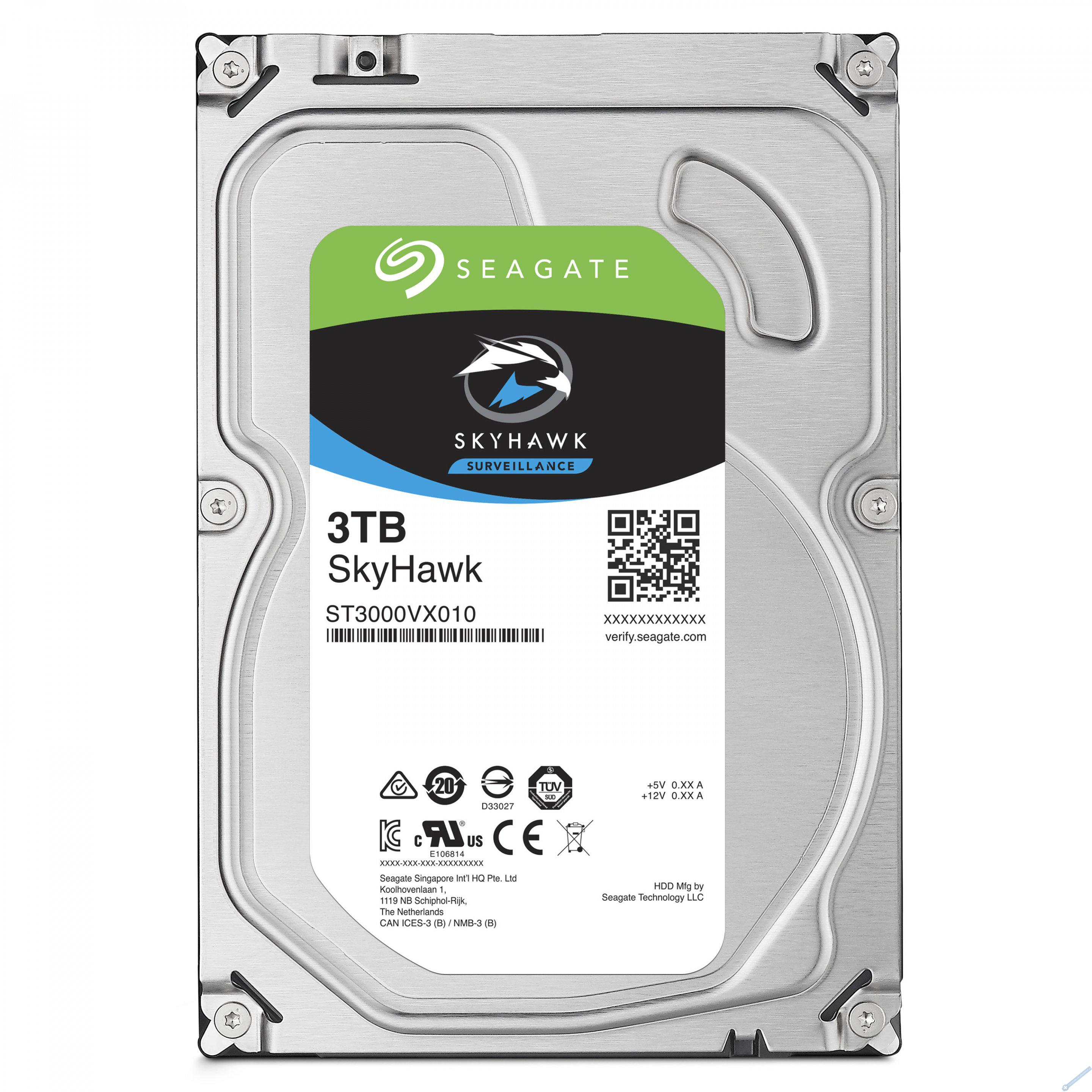 HDD Seagate SKYHAWK pro kamerové systémy - 3TB