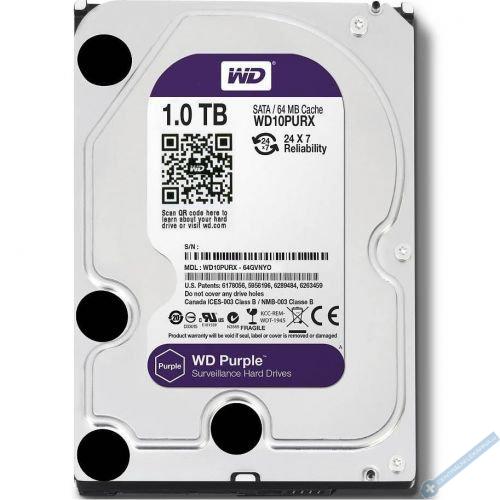 HDD Western Digital PURPLE pro kamerov systmy - 1TB