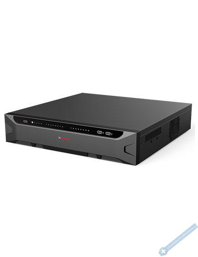 Sov videorekordr (NVR) s kompres H. 265 pro pipojen edesti ty IP kamer s AI funkcemi bez nutnosti AI kamer s ANPR a RAID polem