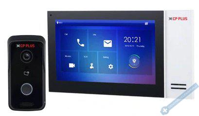 IP dven videotelefon se 7" monitorem a kamerou