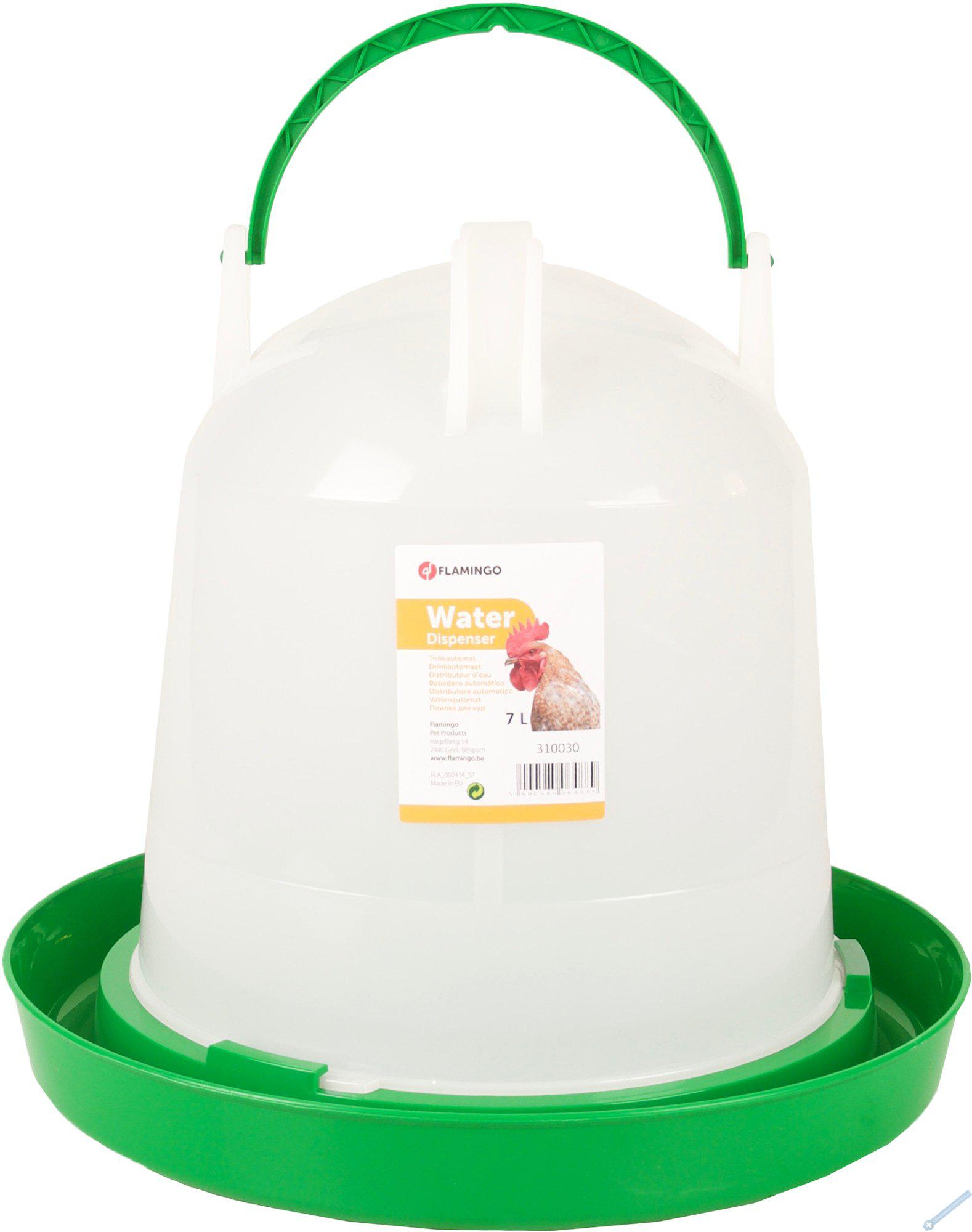 Flamingo Twist Napjeka pro drbe kulat zelen/bl 7l