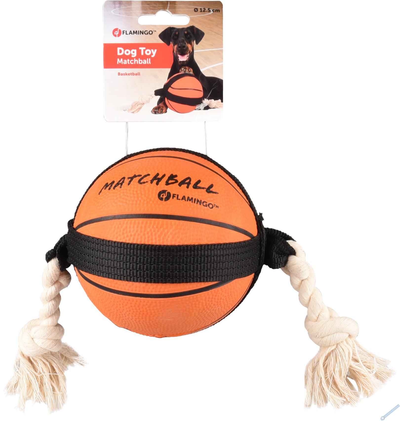 Flamingo Akční míč basketball 12,5cm