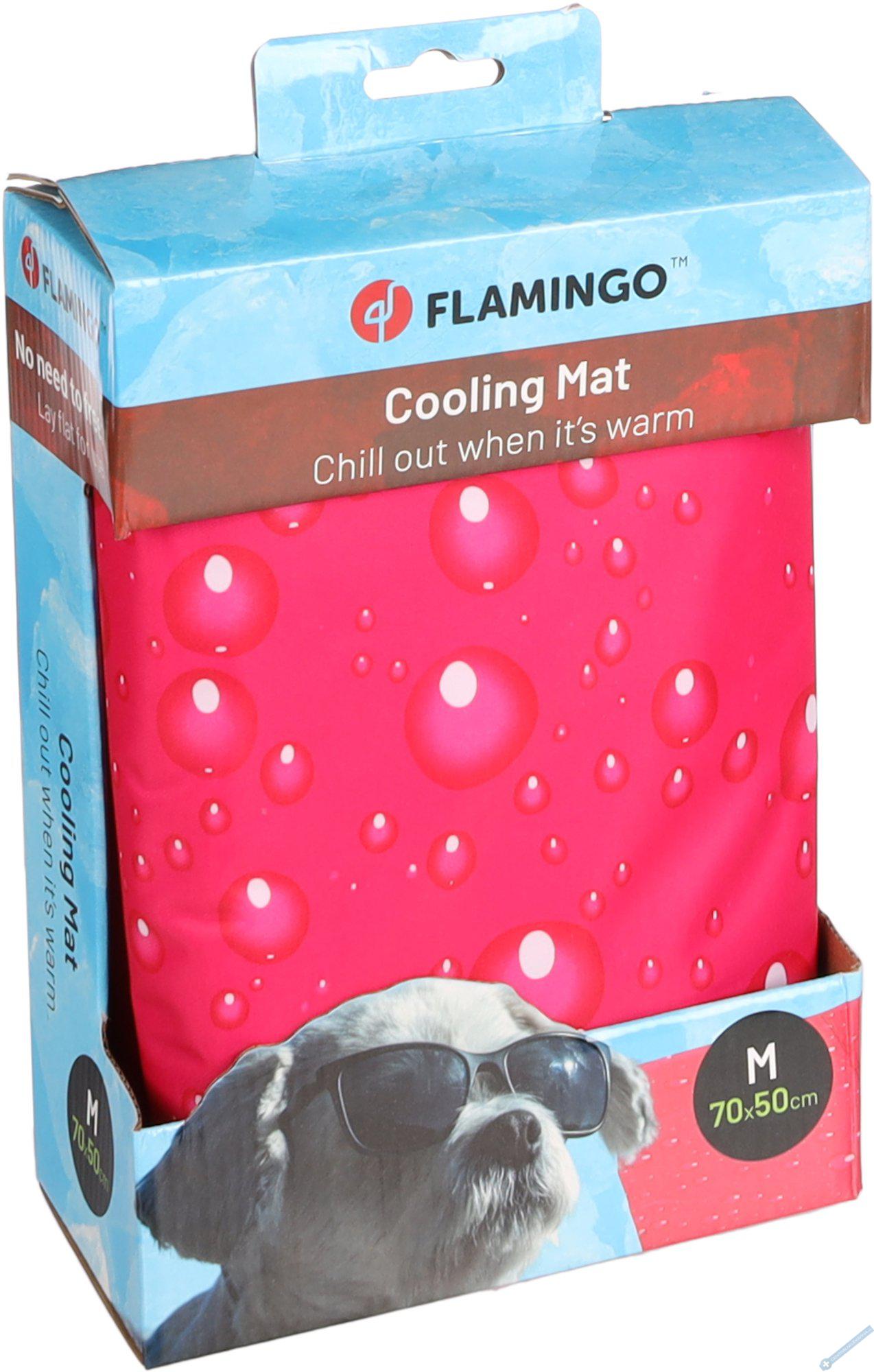 Flamingo Chladc podloka fuchsiov M 70x50cm