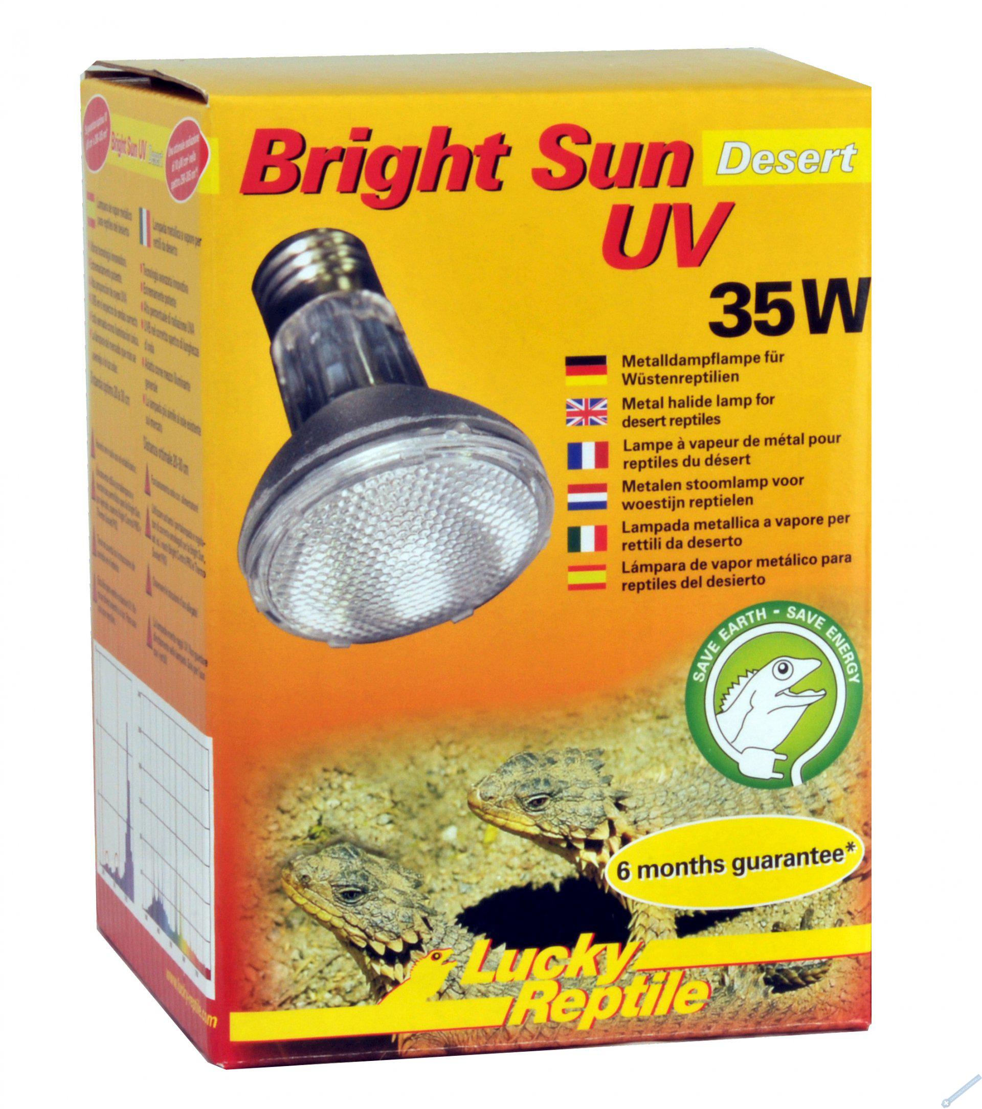 Lucky Reptile Bright Sun UV Desert 70W