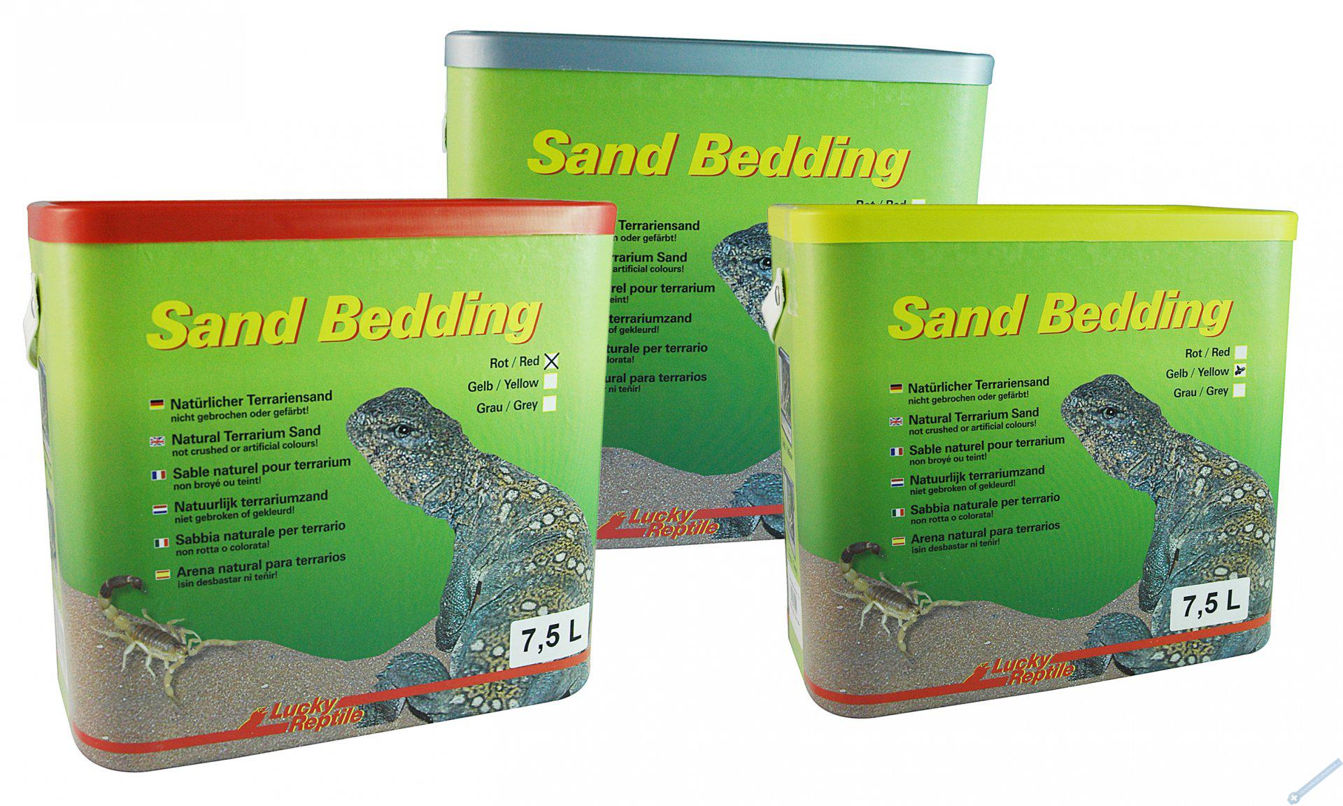 Lucky Reptile Sand Bedding Šedý 7,5L