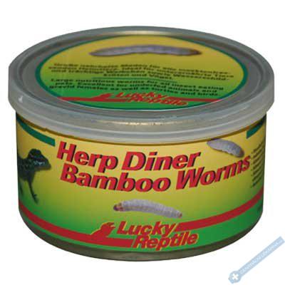 Lucky Reptile Herp Diner - bambusoví červi 35g