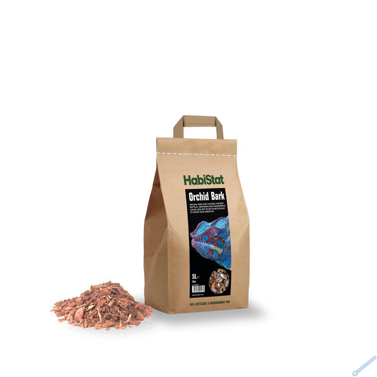 HabiStat Orchid Bark Substrate jemn 5l