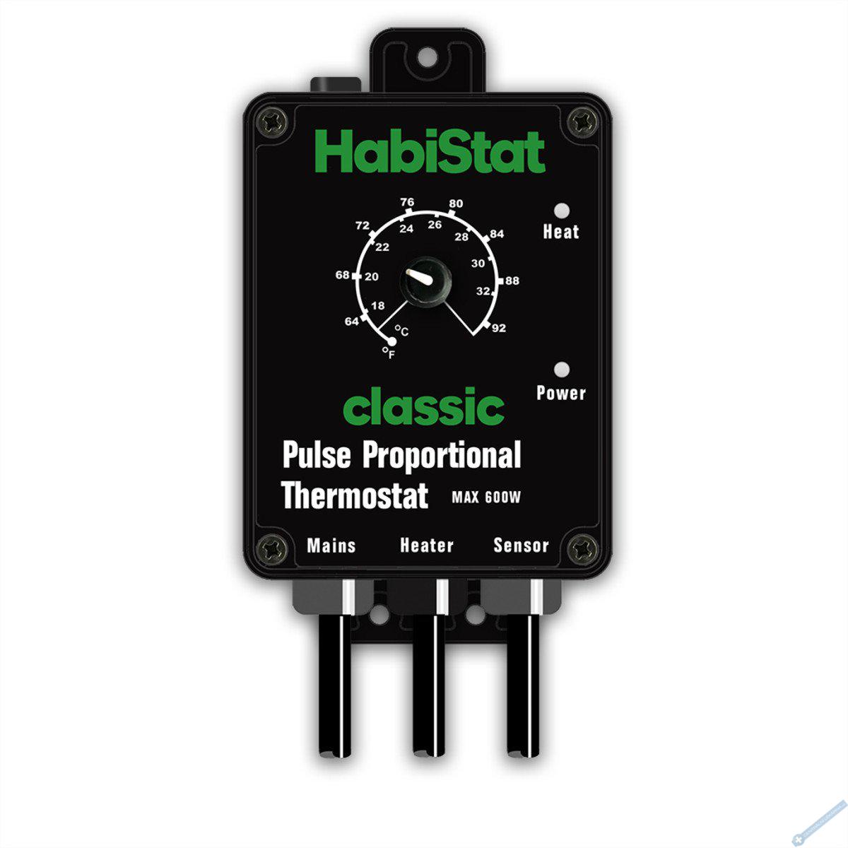 HabiStat pulzní termostat 18 - 32°C (Standard) černý