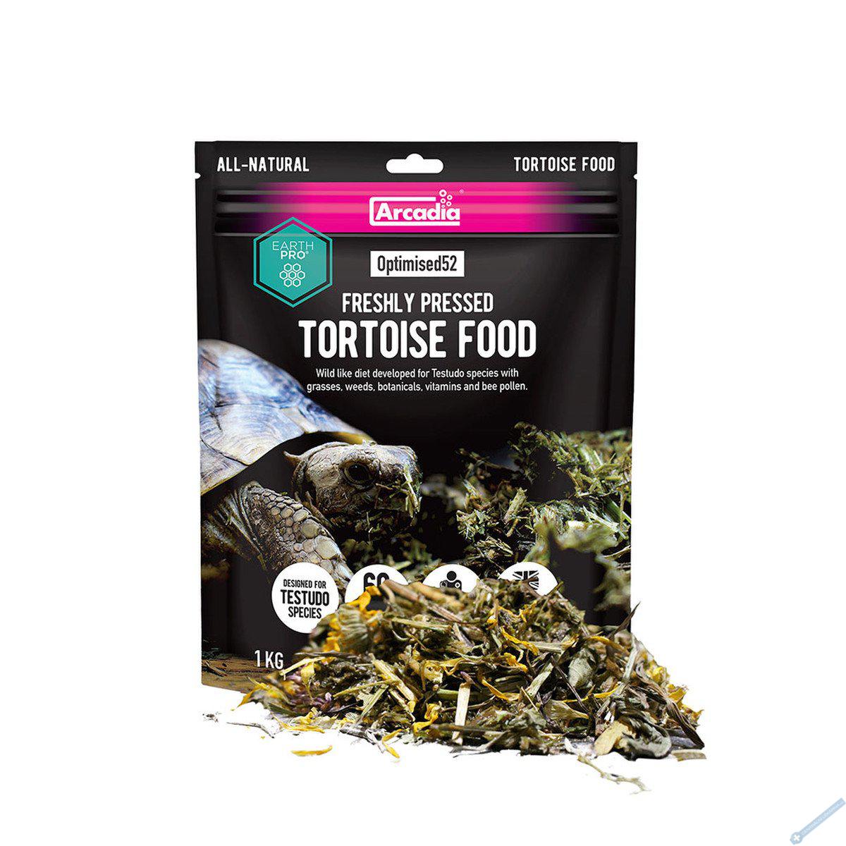 Arcadia EarthPro Optimised52 Tortoise Food 1000g