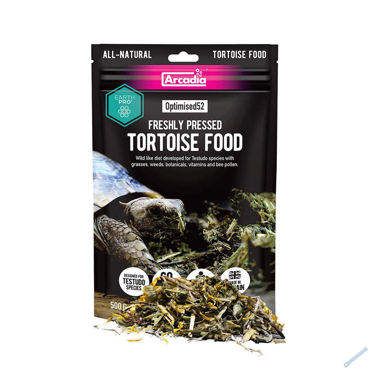 Arcadia EarthPro Optimised52 Tortoise Food 500g