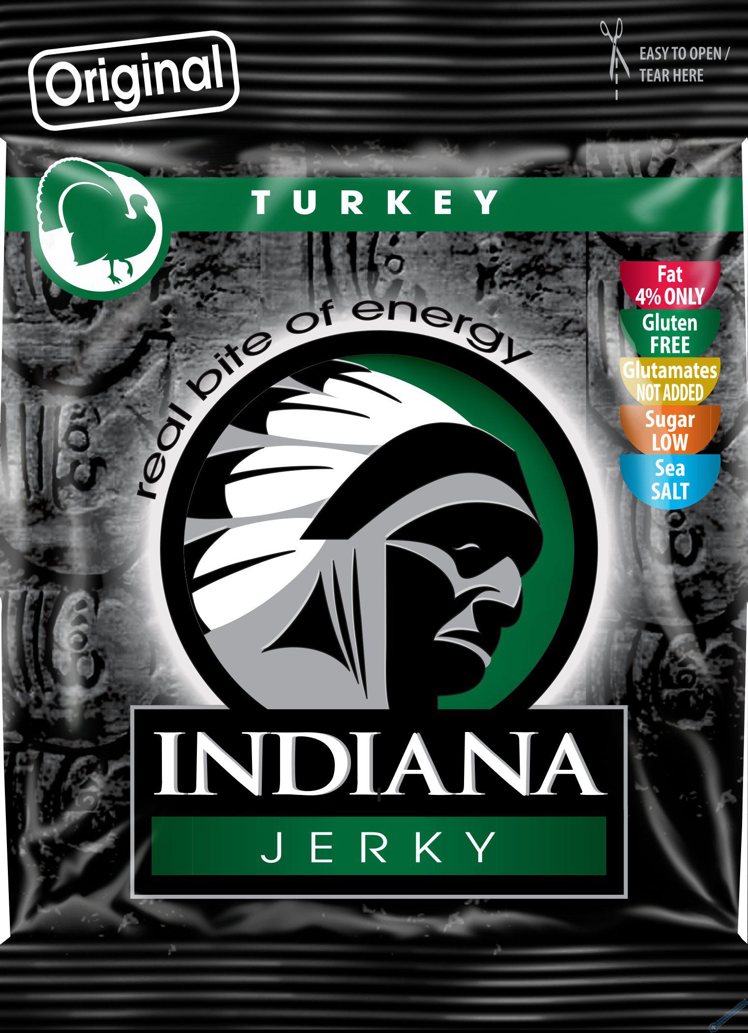 INDIANA Jerky krůtí Original 25g