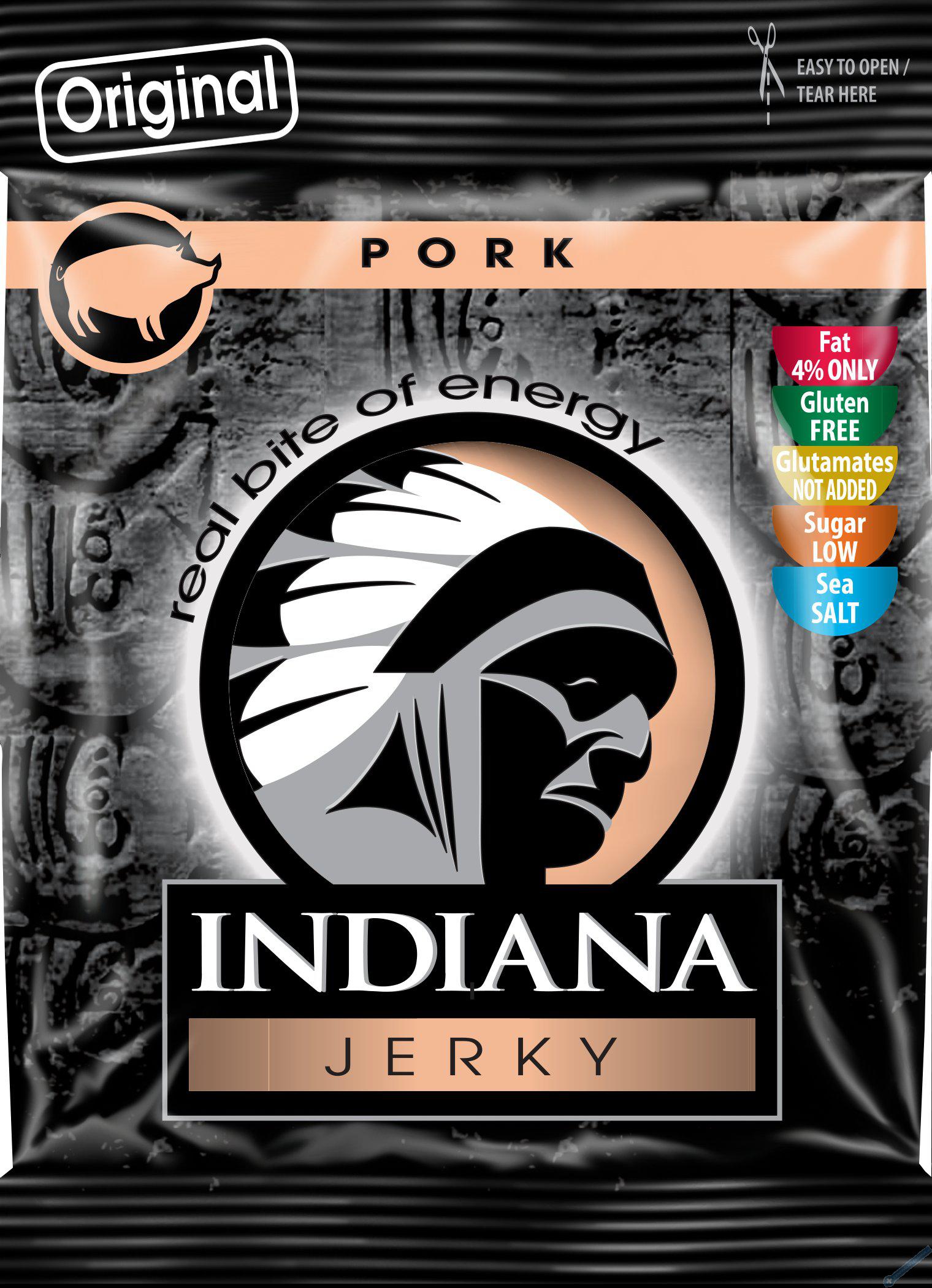 INDIANA Jerky vepov Original 25g