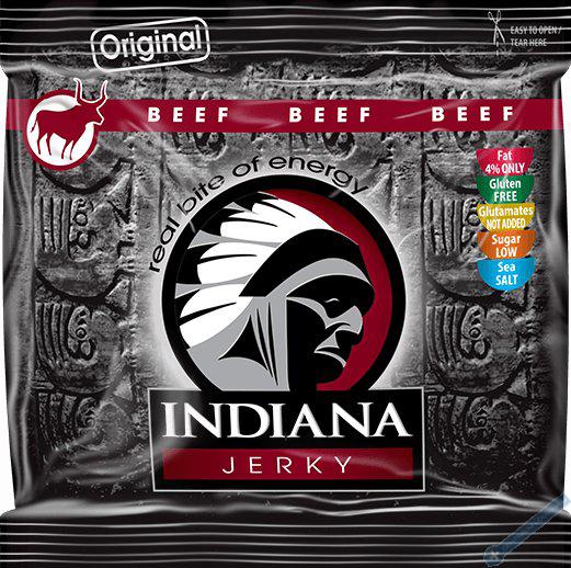 INDIANA Jerky hovz Original 60g