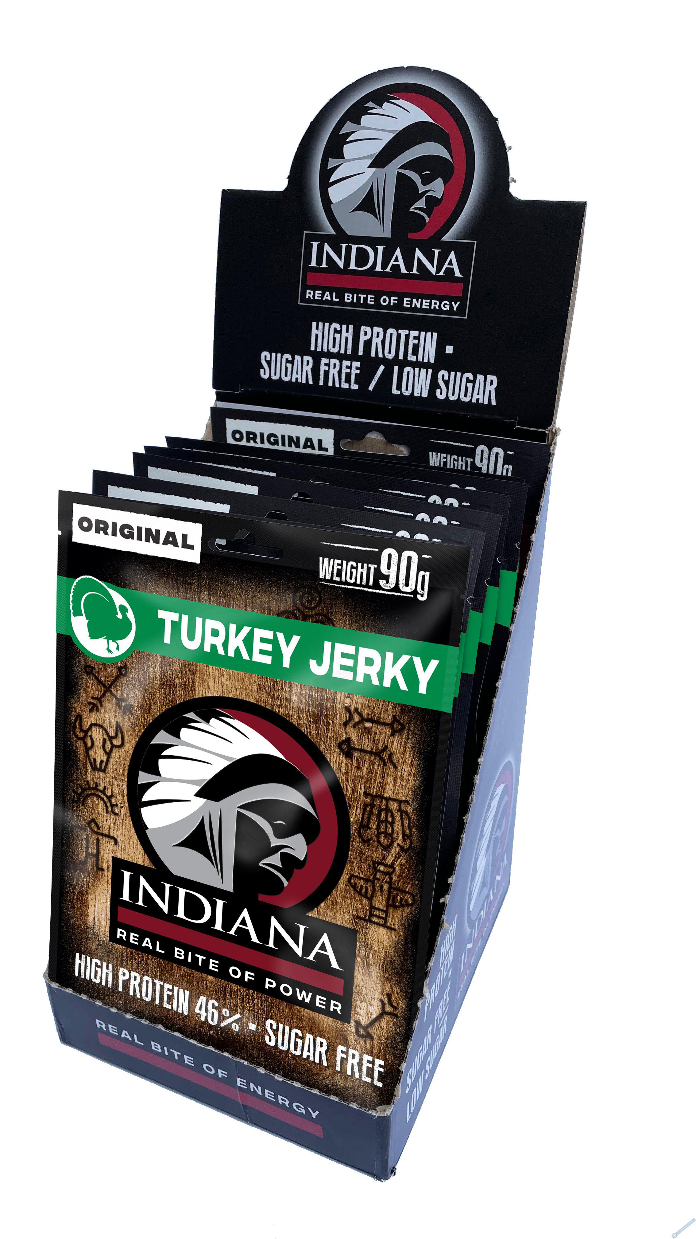 INDIANA Jerky krt Original ZIP 720g - display