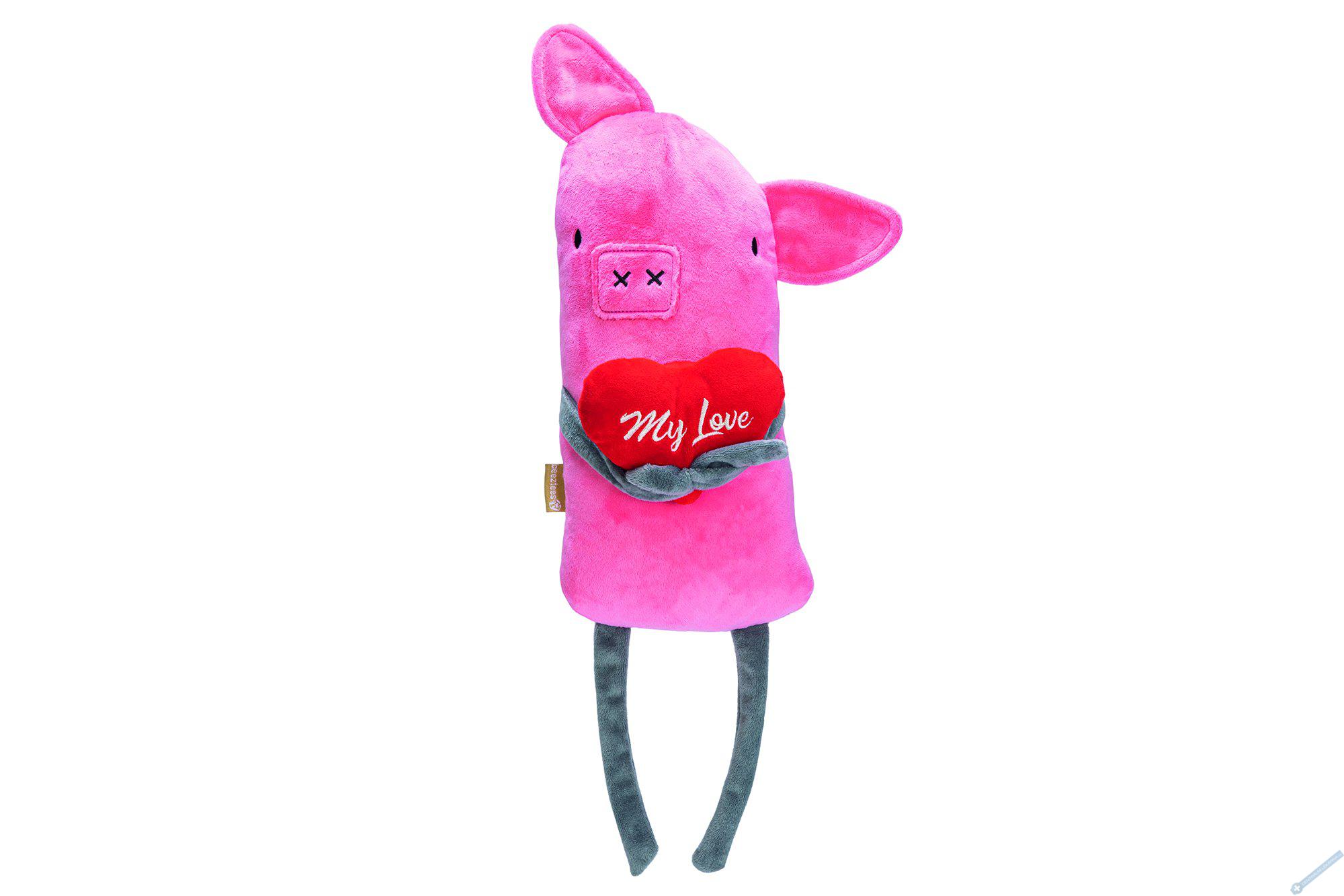 Beeztees Plyov hraka pro psy Zamilovan prastko 45cm