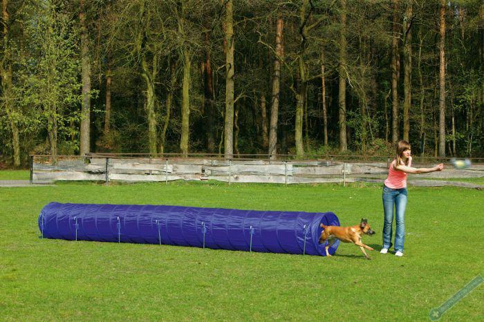 Karlie Agility tunel modr 525x60x60cm