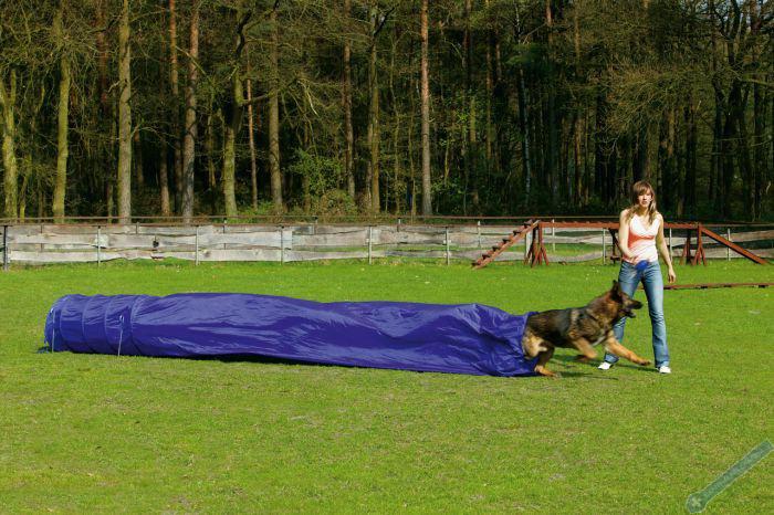 Karlie Agility tunel s takou modr 500x60x60cm