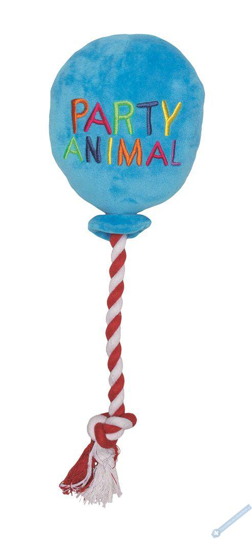 Beeztees Party Animal Hraka pro psy s lanem 39x13x7,5cm