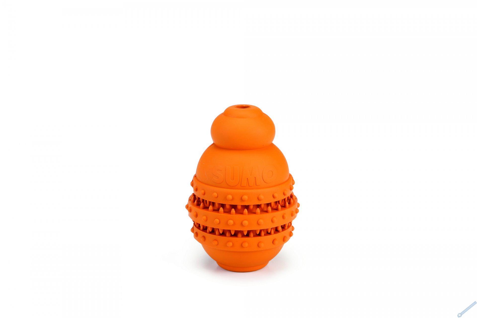 Beeztees Hraka Sumo Play Dental S oranov 6X6X8,5cm