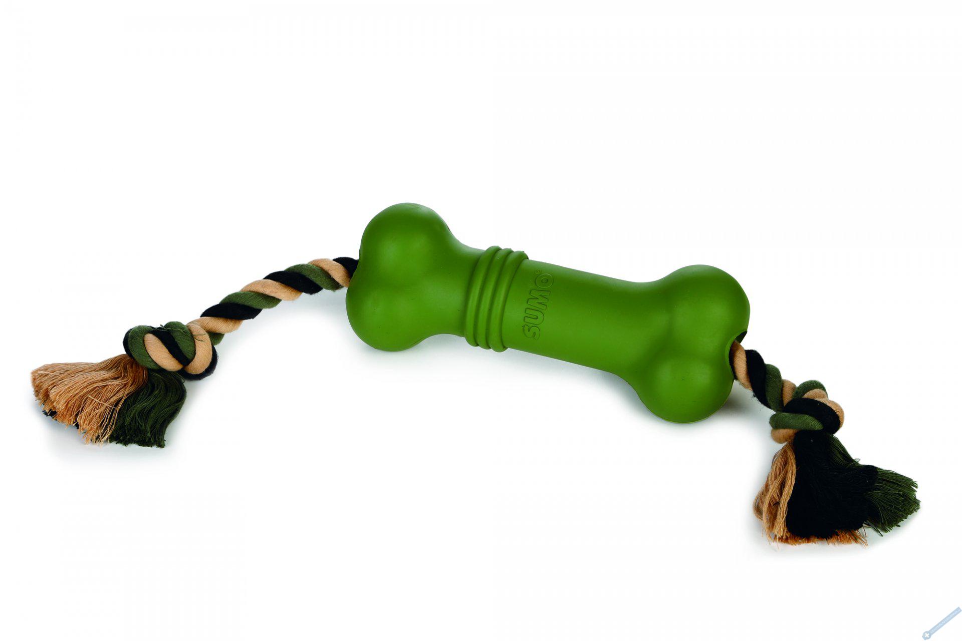Beeztees Hraka Sumo Fit Bone zelen 20x6x6cm