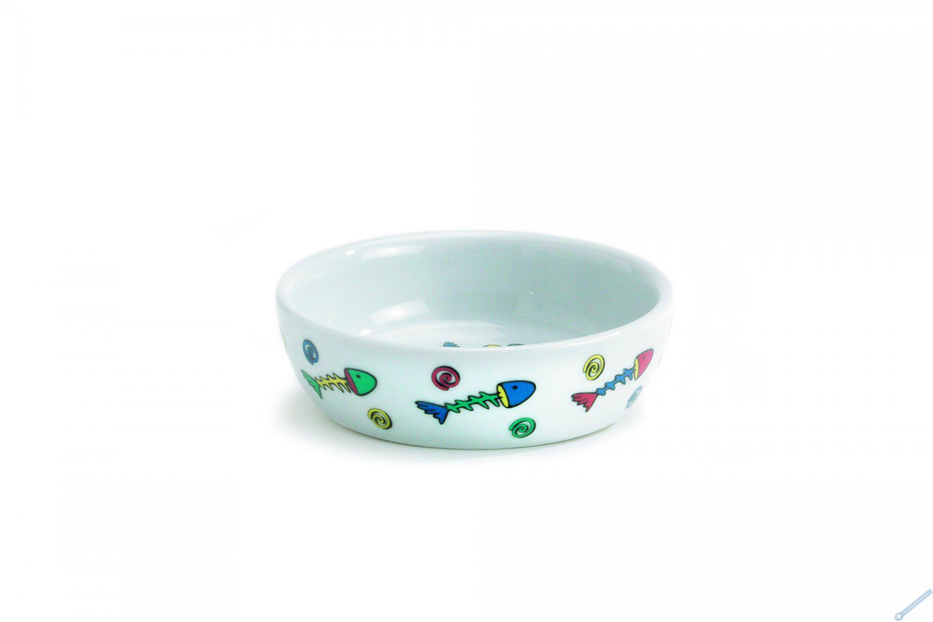 Beeztees Miska s dekorac porcelnov 13cm