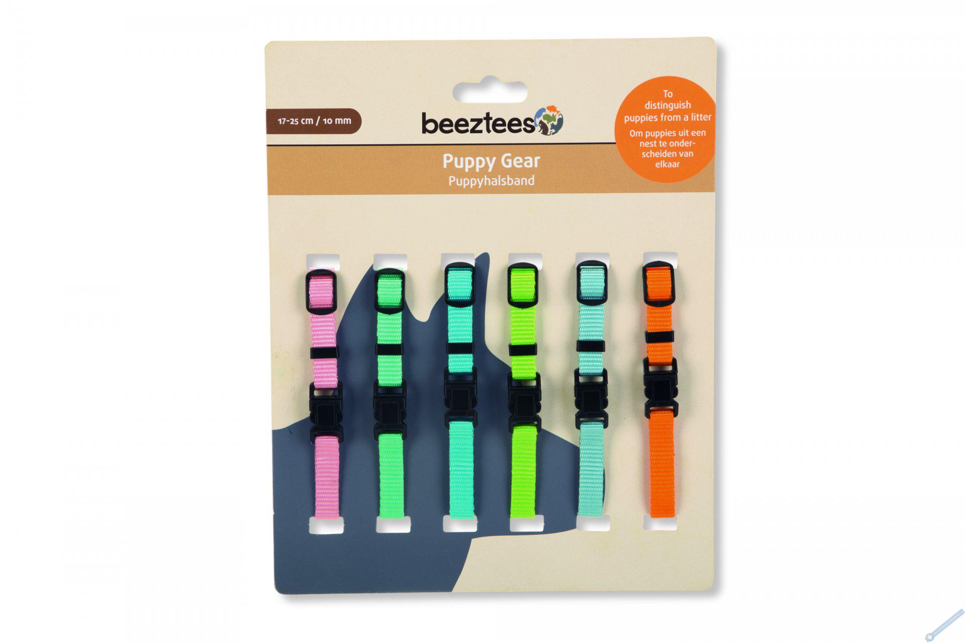 Beeztees Obojek pro štěňata 6ks 17-25cm x 10mm