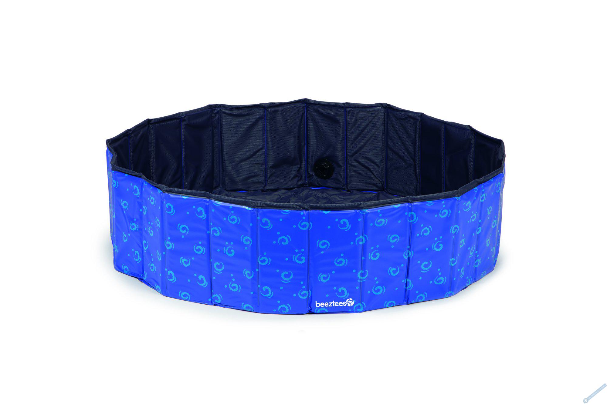 Beeztees Doggy Dip Bazn pro psy modr 120x120x30cm