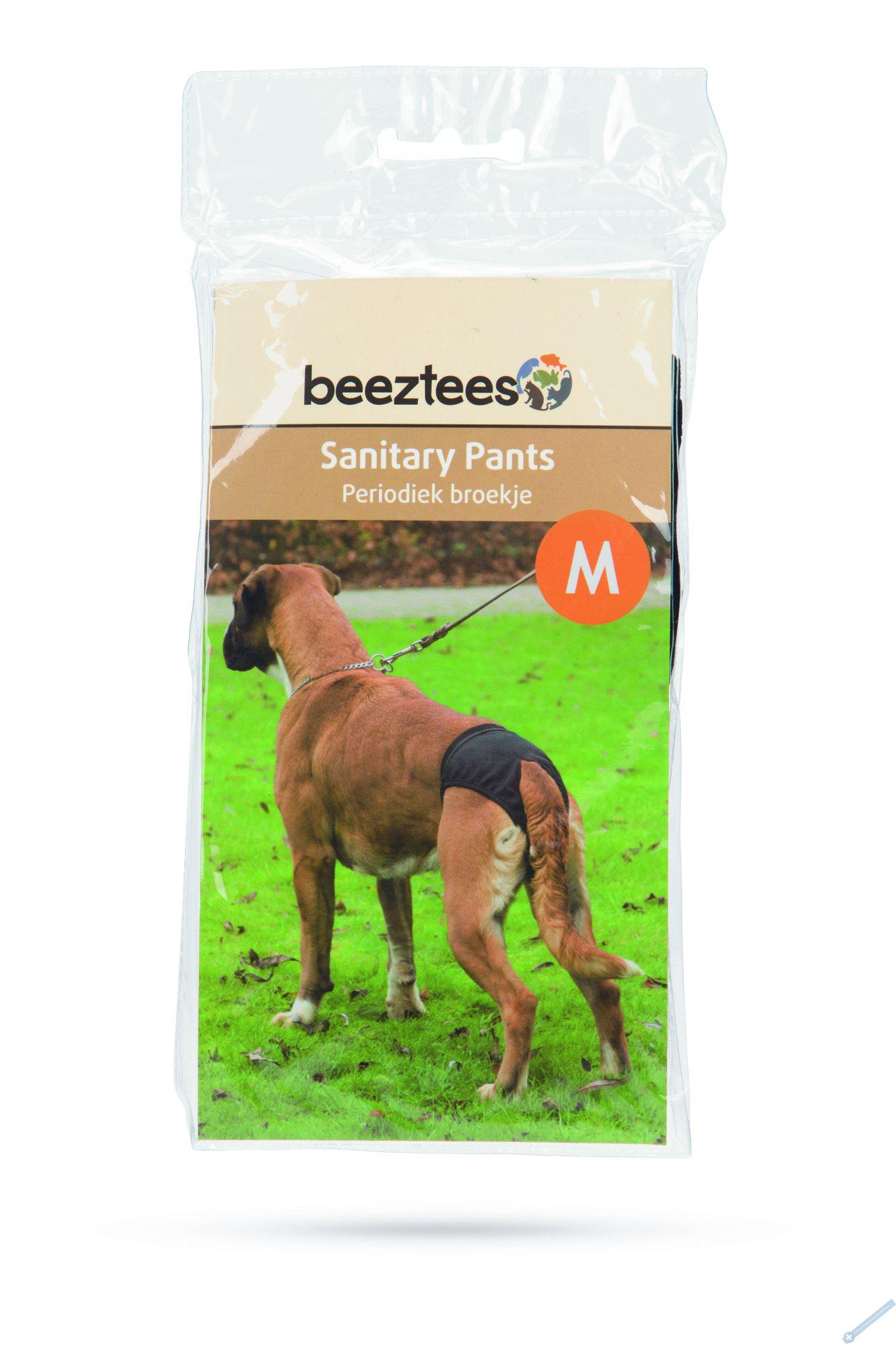 Beeztees Kalhotky hárací černé M 46-52cm