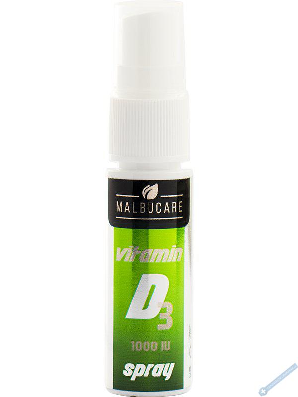 Malbucare Vit D3 1000IU 15ml spray (doplnk stravy)