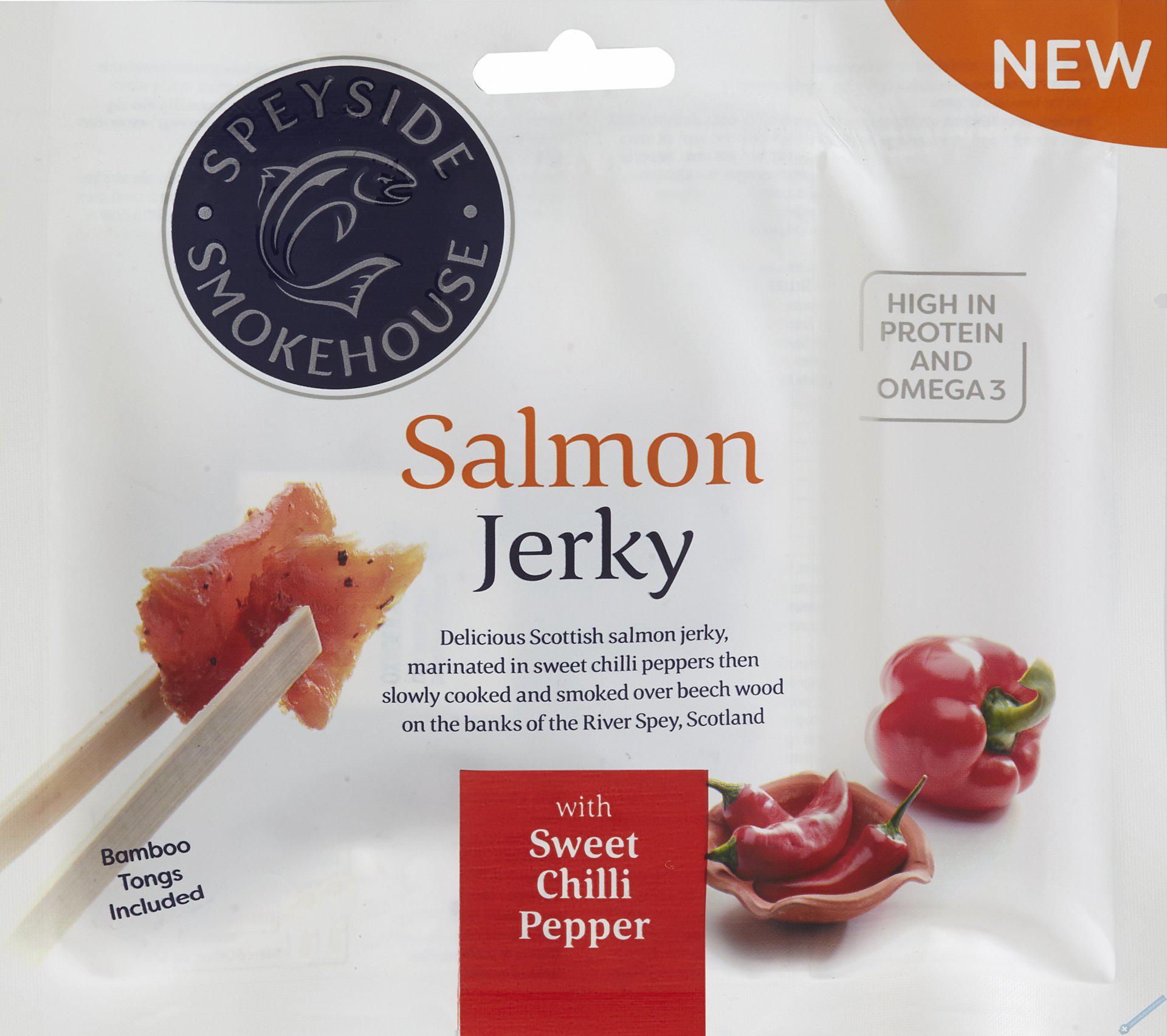 Speyside Salmon (losos) Jerky Sweet Chilli 30g