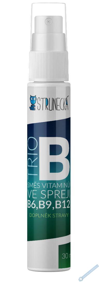Struneck Trio B - kombinace vitamin B6, B9, B12 ve spreji 30 ml