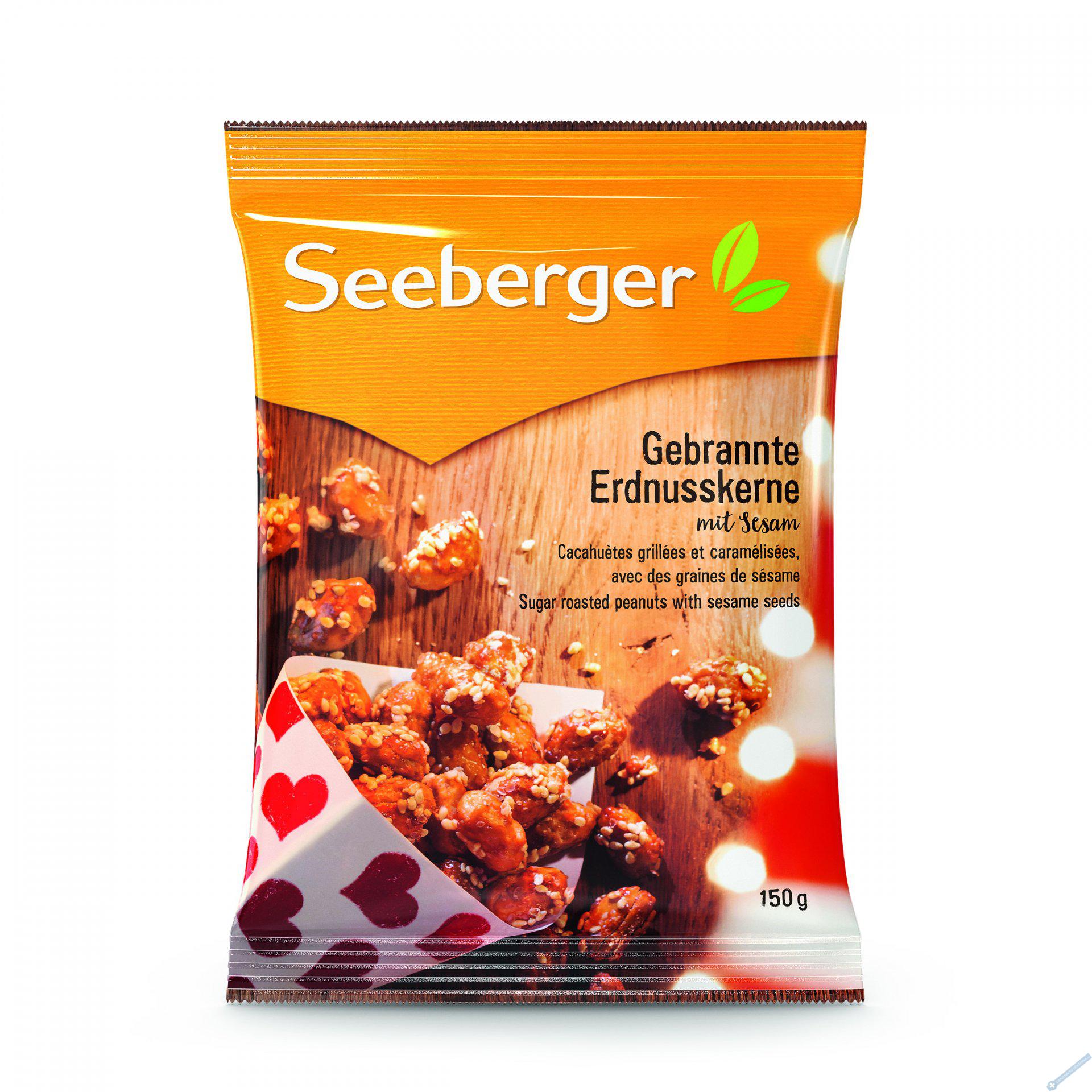 Seeberger Praen arady v cukru se sezamovmi semnky 150g