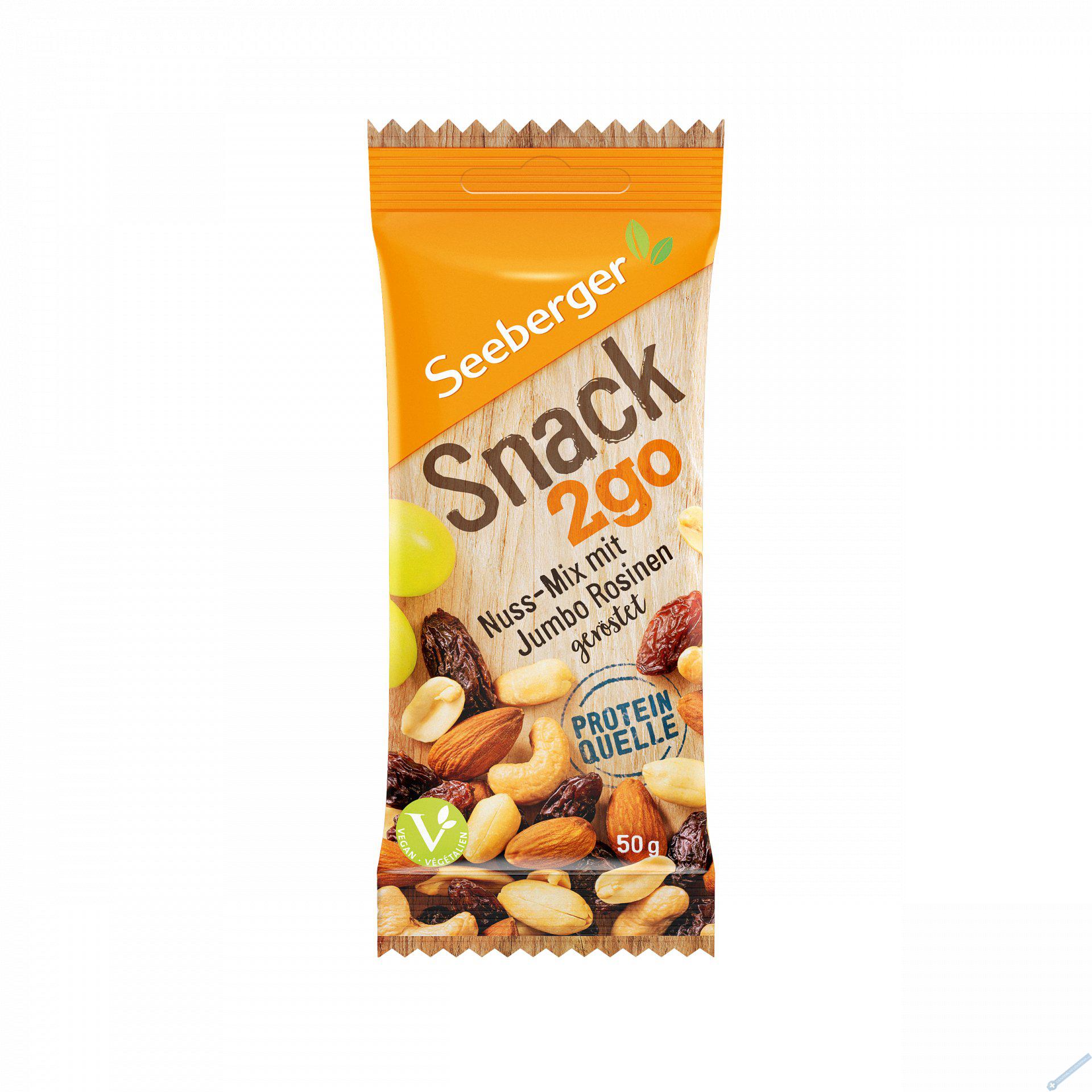 Seeberger Mix oech a rozinek Snack2go 50g