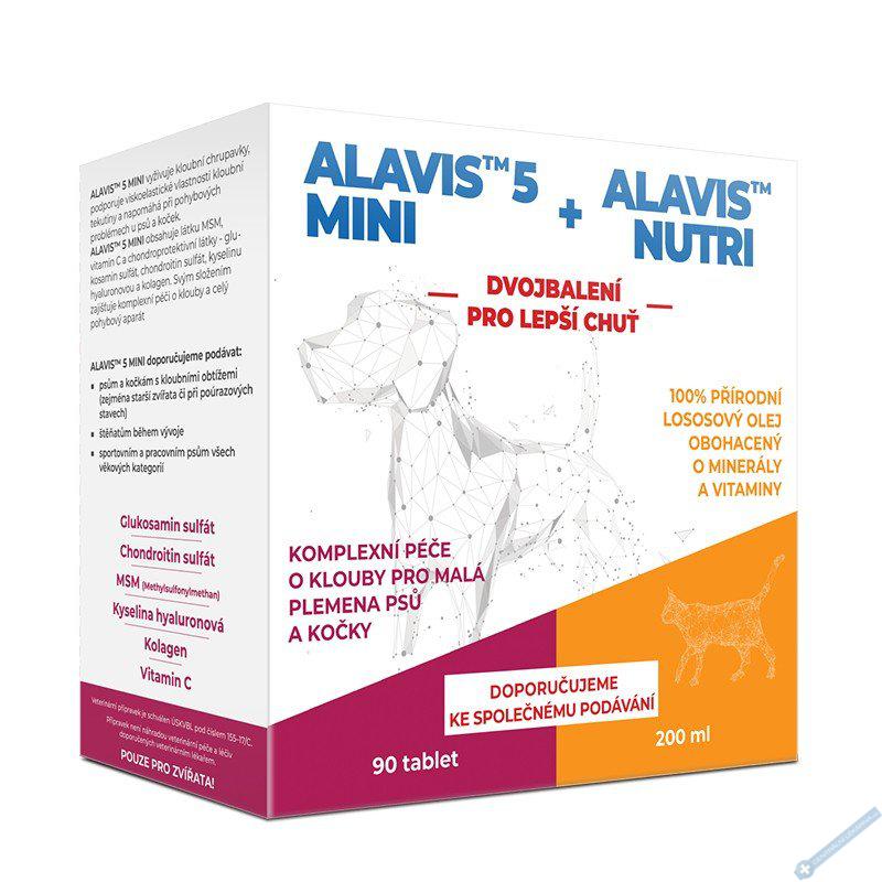 ALAVIS 5 MINI tbl. 90 + ALAVIS Nutri 200ml