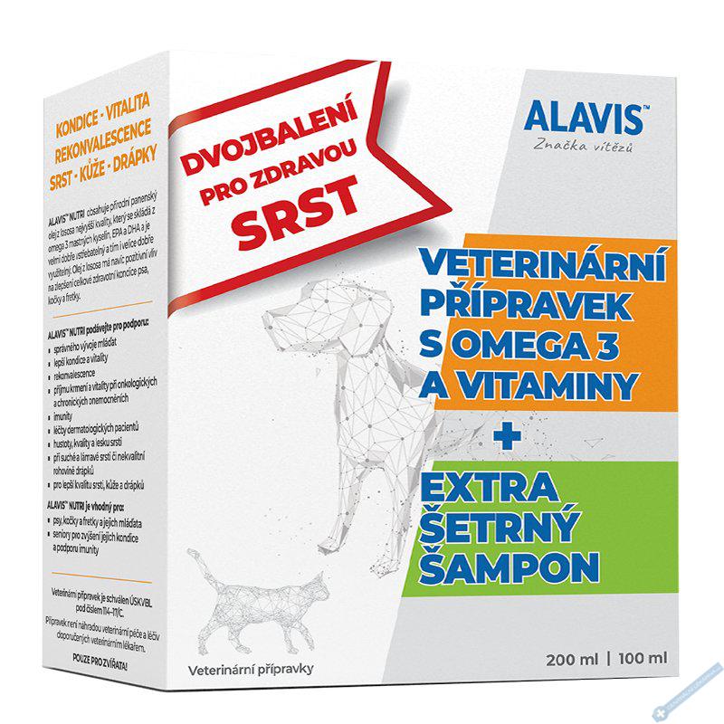 DVOJBALEN ALAVIS Extra etrn ampon + ALAVIS Nutri