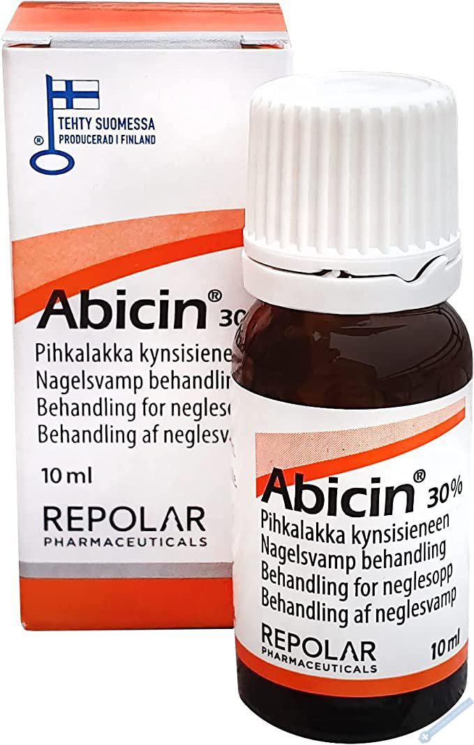 REPOLAR Abicin® 30% pryskyřicový lak proti plísňovým infekcím nehtů 10ml