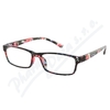 Brýle čtecí +2. 50 UV400 černo-květinové