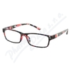 Brýle čtecí +1. 00 UV400 černo-květinové
