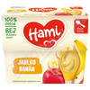 Hami 100% ov.  jablko a bann 4x100g 4M