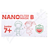 NANO FILTER MASK B junior 7+ stenka s gumi.10ks