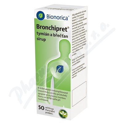 Bronchipret Tymin a Bean sirup por.sir.1x50ml