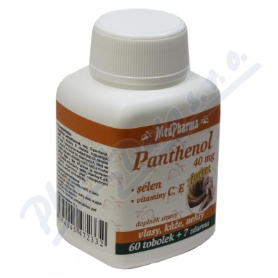 MedPharma Panthenol 40mg forte tob.67