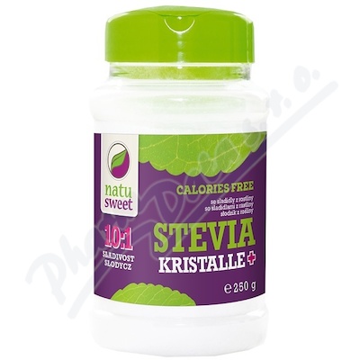 Stevia Natusweet Kristalle+ 10:1 250g sladidlo