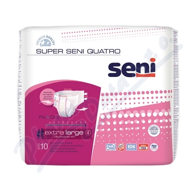 Seni Super Quatro Extra Large 10ks ink. plen.kalh.
