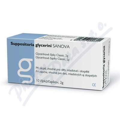 SUPP.GLYCERINI SANOVA Glycer.pky Classic 2g 10ks