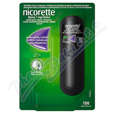 Nicorette spray 1mg-dvka orm.spr.1x13.2ml-150mg