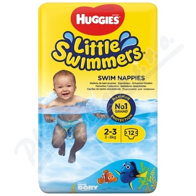 HUGGIES Little Swimmers 2-3 - 3-8kg 12ks